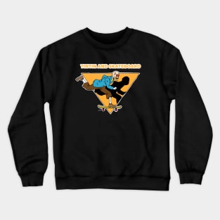 Tintin and Skateboard Crewneck Sweatshirt